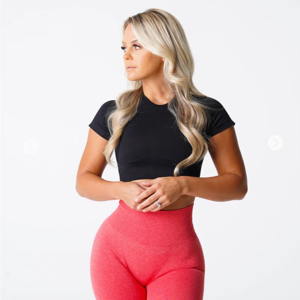 NVGTN Black Crop Top